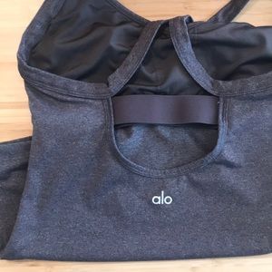 ALO Yoga Top, Grey, S 🧘‍♀️